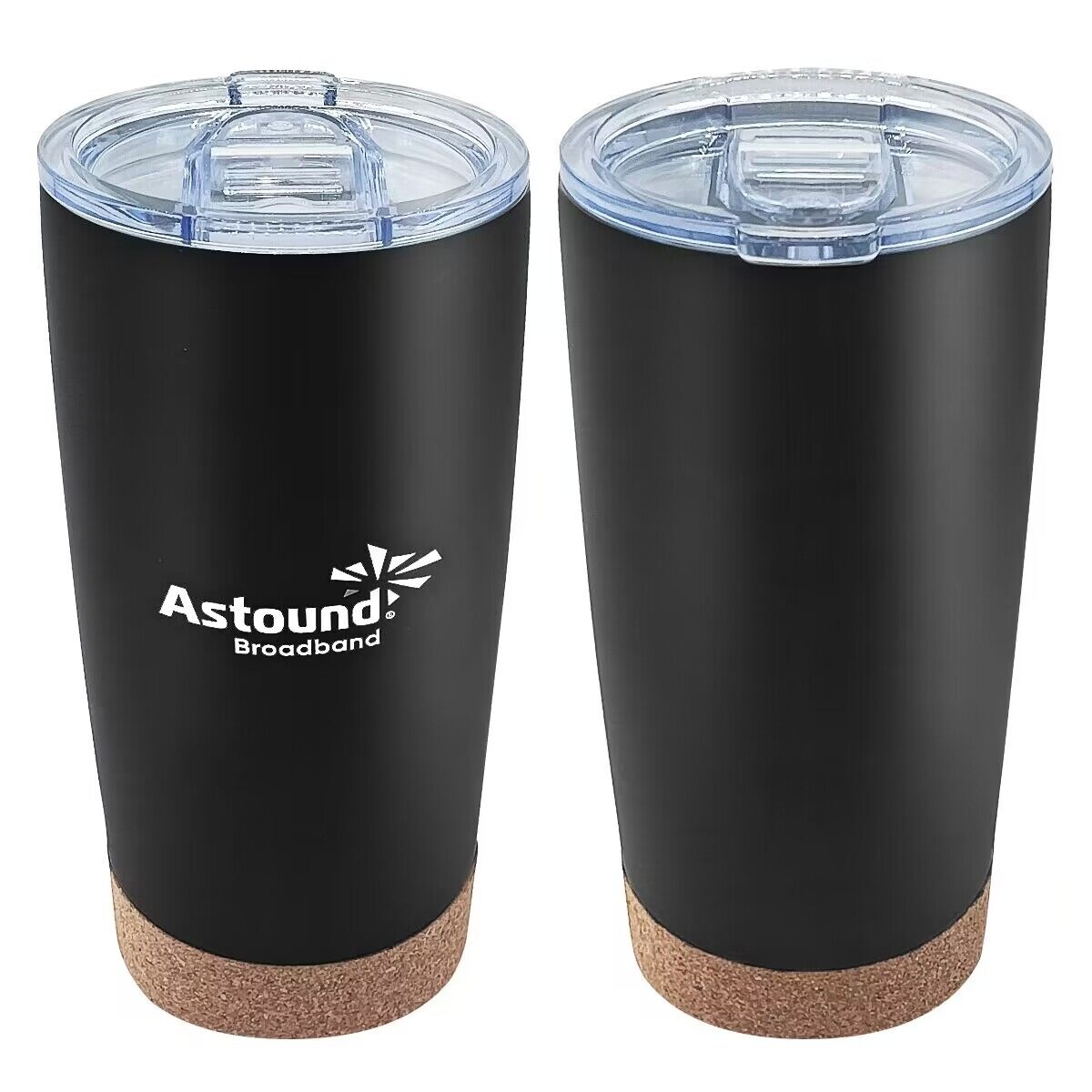 20 oz Stainless Steel Tumbler with Cork Base