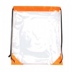 Clear PVC Drawstring Backpack 13.4