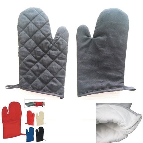 Quilted Cotton Oven Mitt