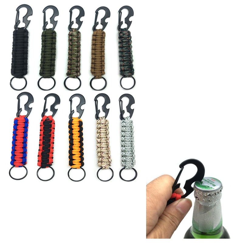 Paracord Keychain With Bottle Opener