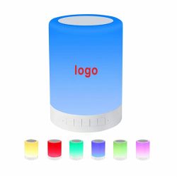 Smart Touch Night Light with Bluetooth Music Speaker