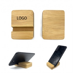 Portable Bamboo Phone Stand