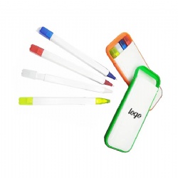 4 Pack Highlighter Set Colorful Highlighter Kits and Pens