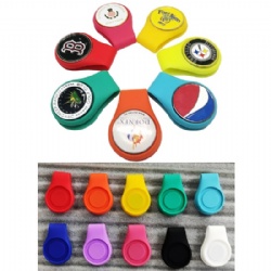 Silicone Magnetic Golf Hat Clip with Ball Marker