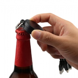 3-in-1 Charging Cable & Bottle Opener & Key Chain