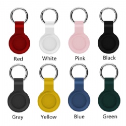 Silicone AirTag Case with Keychain