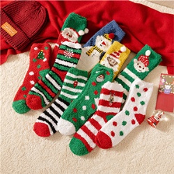 Coral Fleece Christmas Socks (Free Shipping)