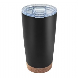 20 oz Stainless Steel Tumbler with Cork Base